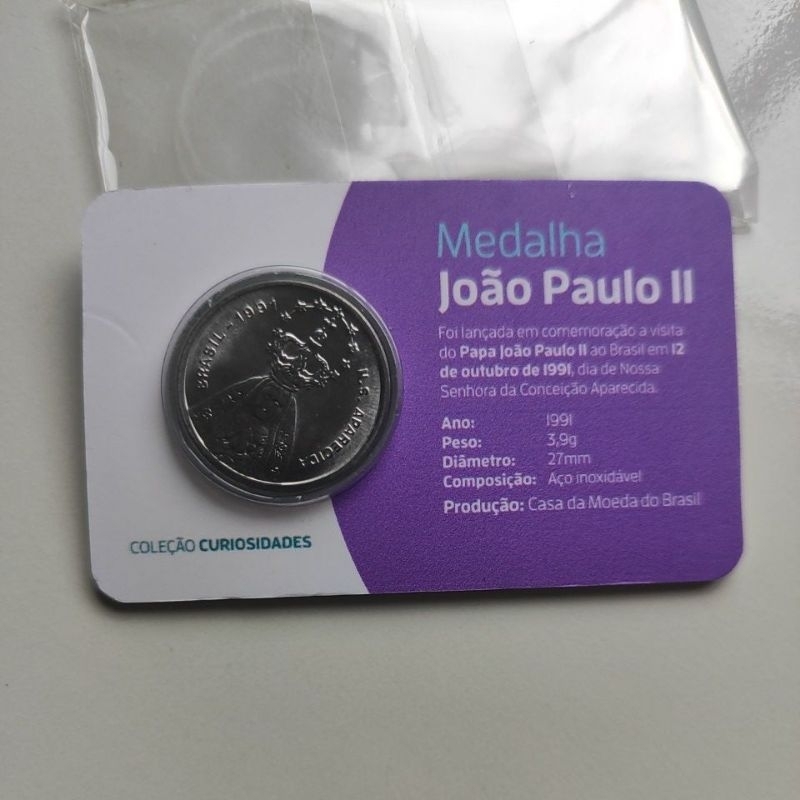 medalha de joao Paulo 2