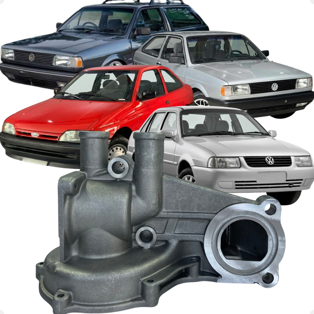 Carcaça da Bomba D'água Motor AP 1.6 1.8 2.0 Gol Santana Parati Voyage em Oferta na Shopee