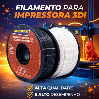 Filamento PETG Masterprint 3D 1.75mm Cores a escolha para Impressora 3D 1KG Envio Imediato em Oferta na Shopee