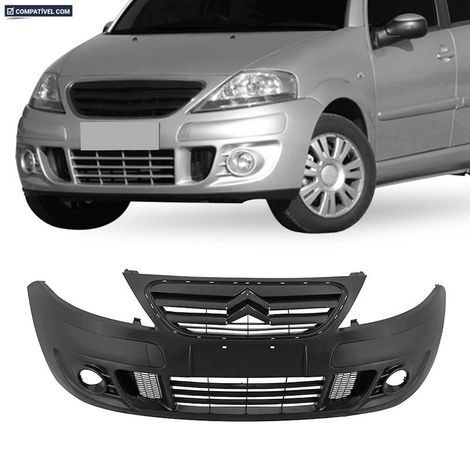 Parachoque DIANTEIRO C3 2009 2010 2011 2012 PRETO