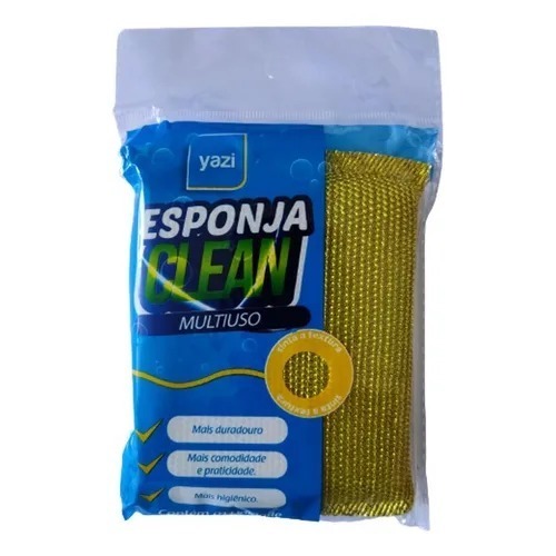 Bucha Multiuso Clean Esponja Louça Yazi Cozinha Limpa