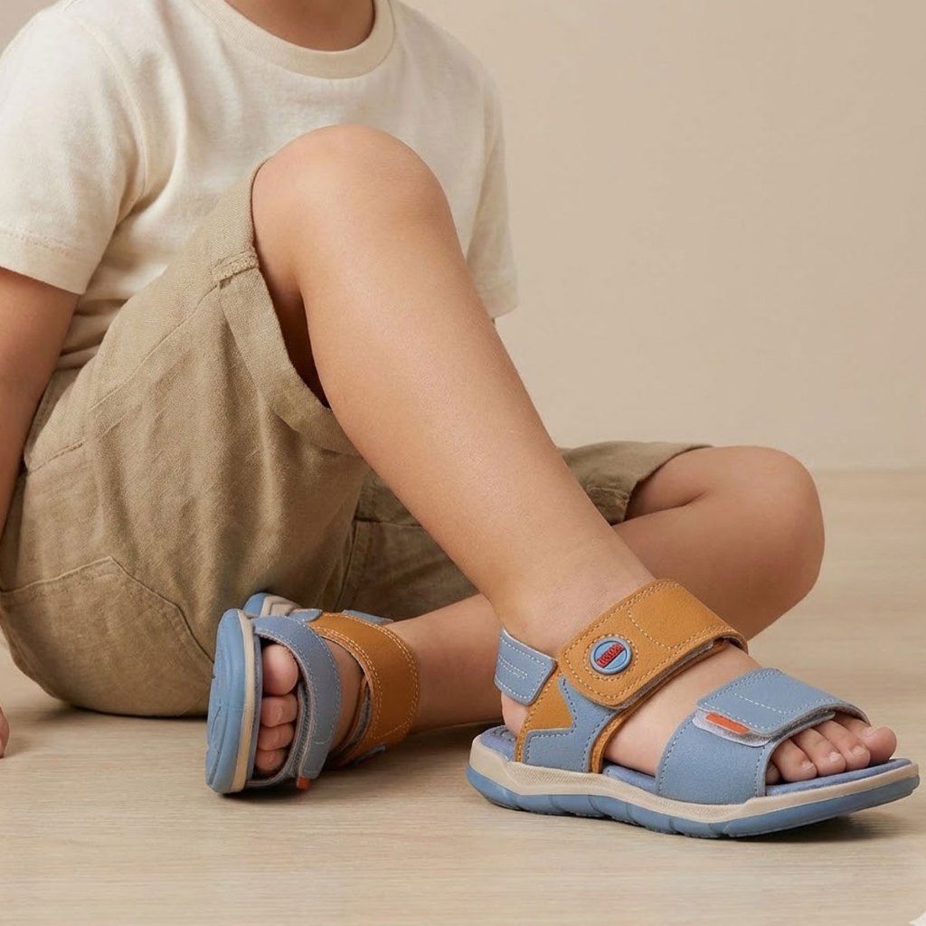 Papete Infantil Menino Casual Klin Anatômica Leve Confortável Resistente Voltas as Aulas- Azul em Oferta na Shopee