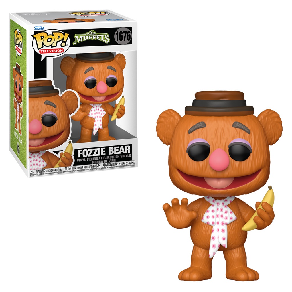 FUNKO POP TELEVISION THE MUPPETS - FOZZIE BEAR 1676 NOVO ORIGINAL