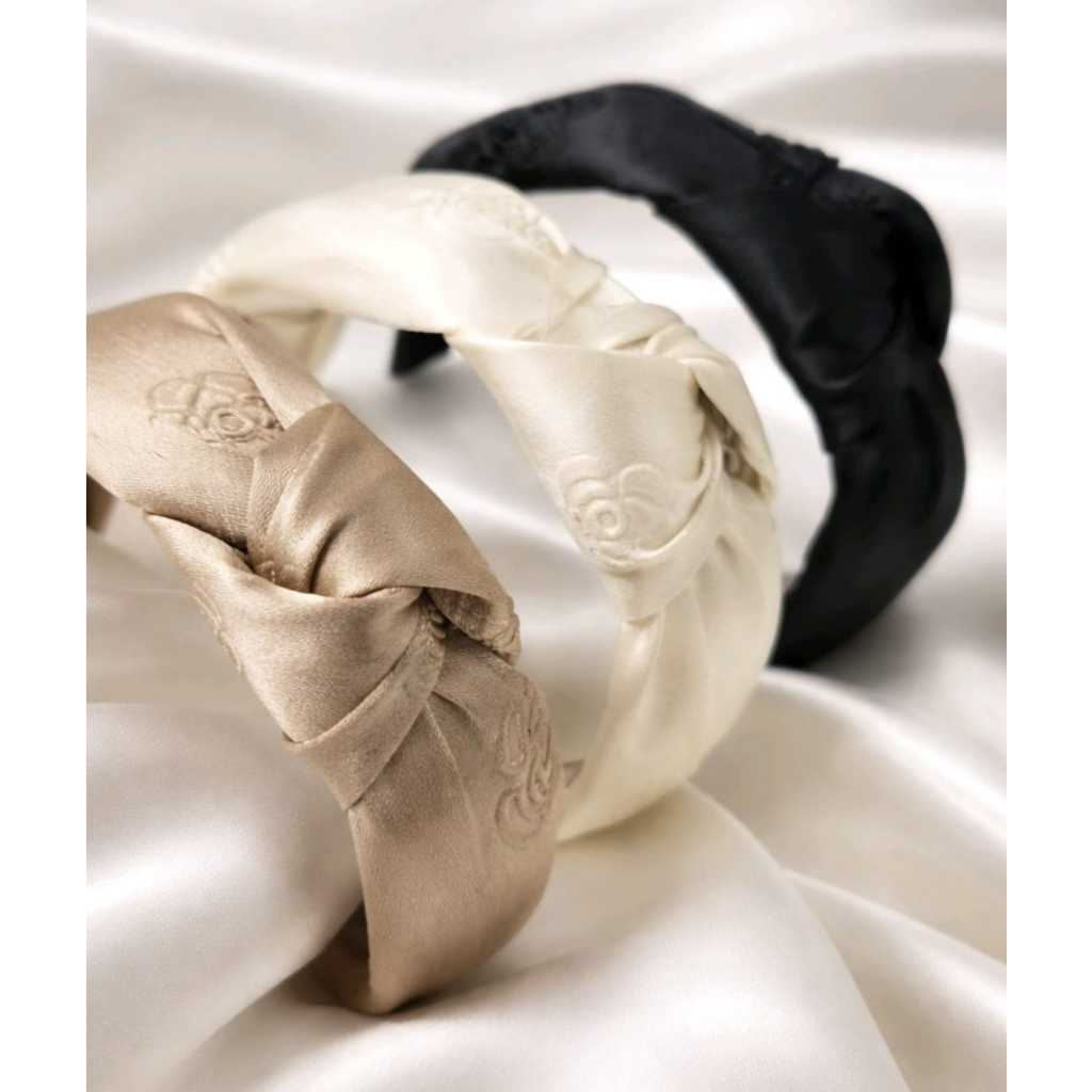 Tiara Faixa Turbante Detalhe em Nó Tecido Moda Feminina