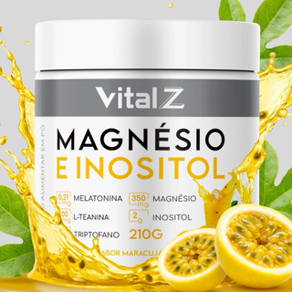Magnésio + Inositol + Melatonina + Triptofano | Fórmula Noturna | Vital Z em Oferta na Shopee