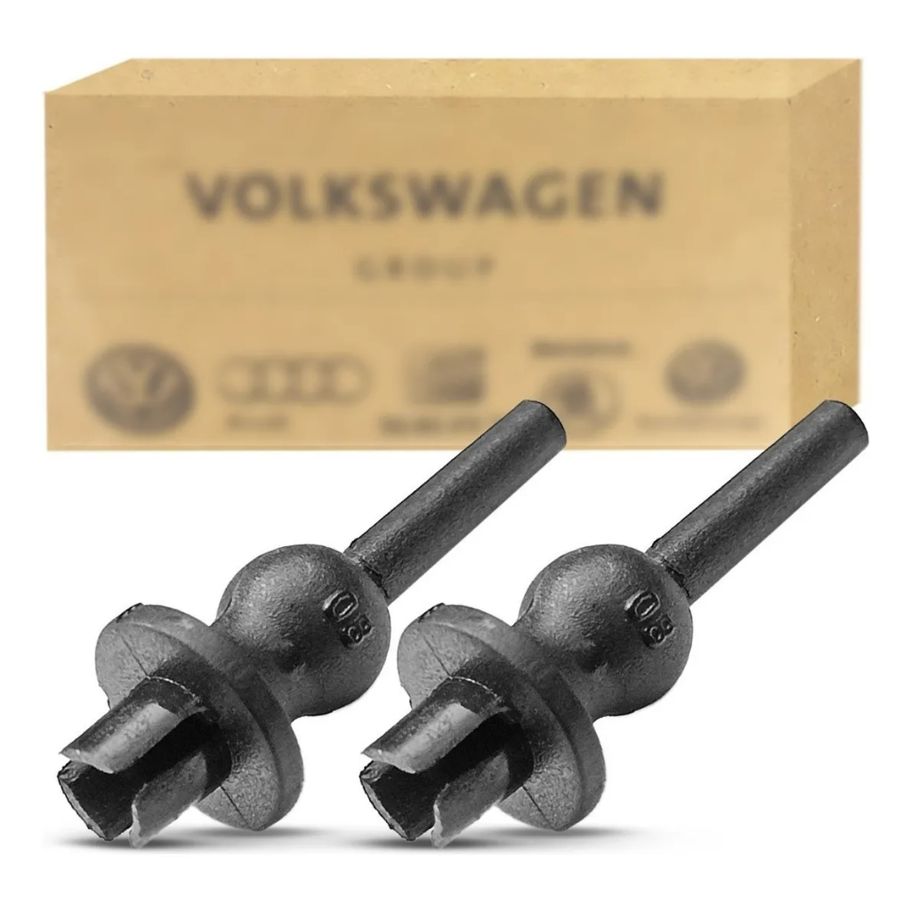 Par Pino Cordinha Tampão Fixação Bagageiro VW Gol Parati Saveiro
