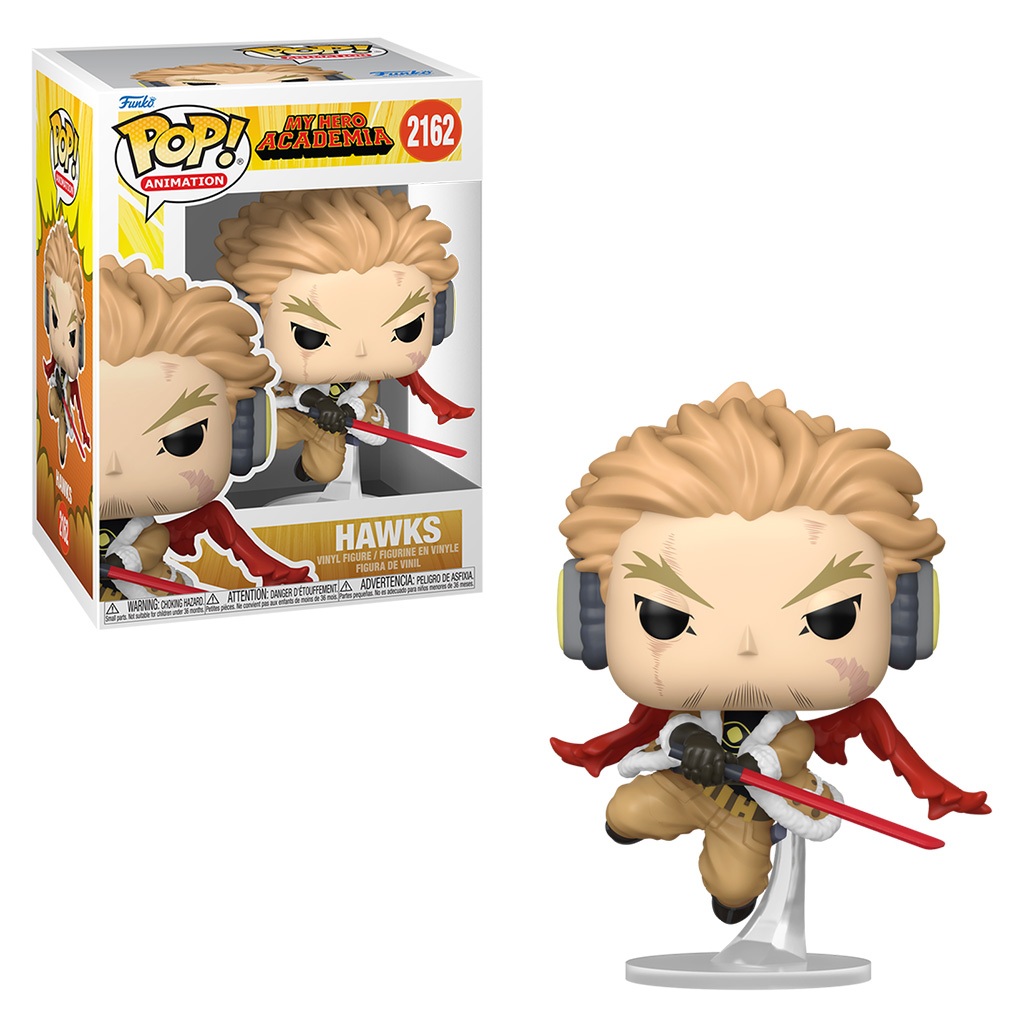 FUNKO POP MY HERO ACADEMIA HAWKS 2162 NOVO ORIGINAL