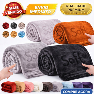 Coberta Manta Microfibra Para Casal 1.80x2.00 Quentinhas em Oferta na Shopee