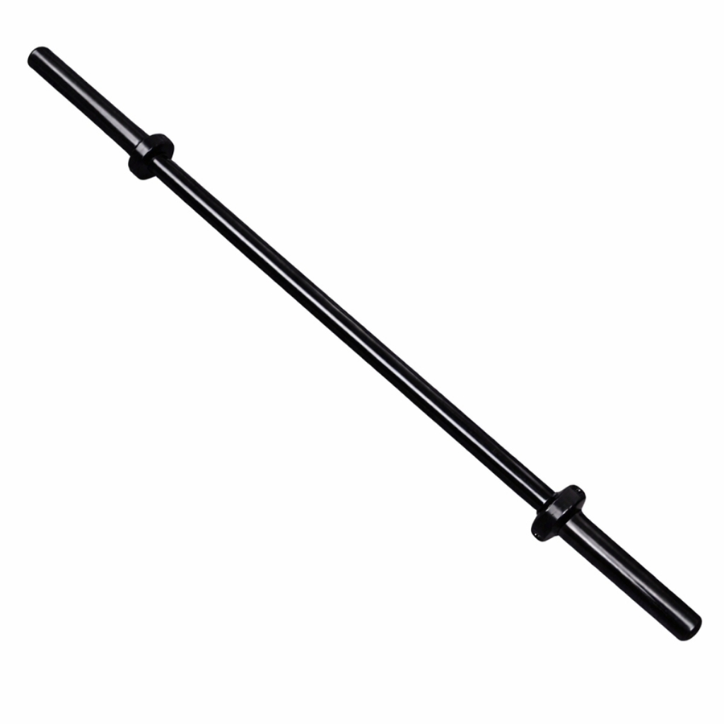 Barra Oca Preta 120cm Profissional Alta Resistência para - Musculação em Casa ou Academia Treino Top em Oferta na Shopee