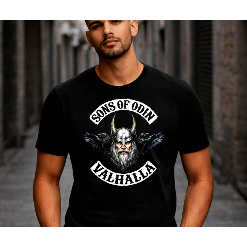 Camiseta Sons of Odin Valhalla Vikings Unissex