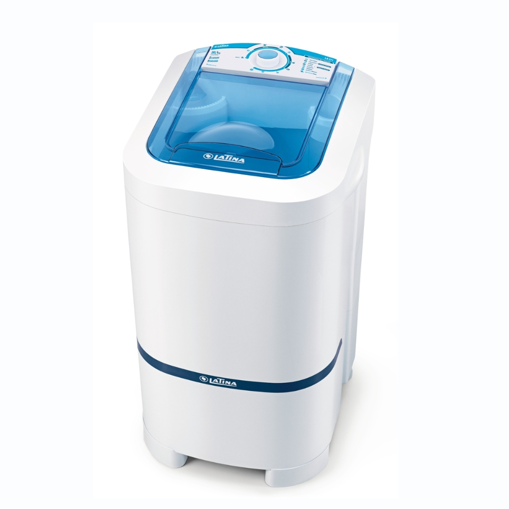 Lavadora Semiautomática Latina LA571 20,1kg Motor WEG, 7 Programas de lavagem e Maxifiltro