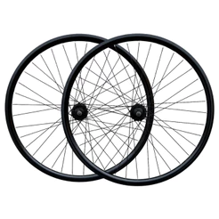 Par Roda Aro 29 Aero Cubo Aço Esferado com Porcas Roda Livre Freio a Disco Mtb Bike