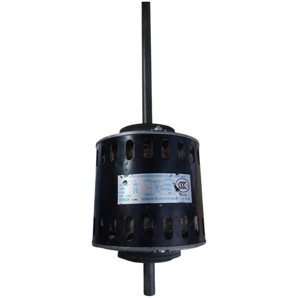 Motor Ventilador da Evaporadora Piso Teto Springer Midea YSK125-4B 42MPCA36M5 ORIGINAL