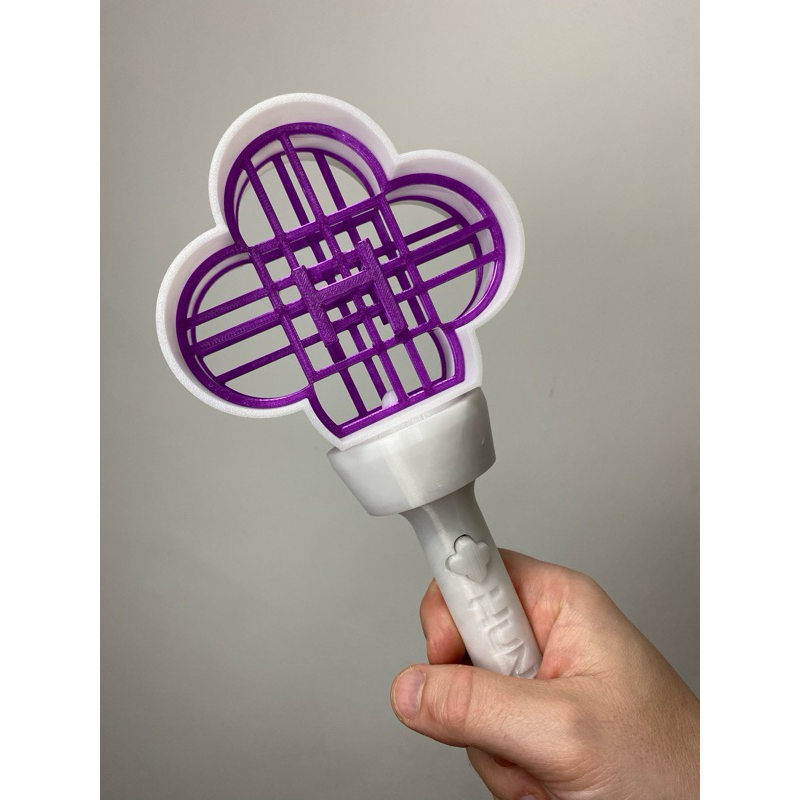 Bastão de luz/ lightstick HUNTRIX Guerreiras do K-pop com LED e Botão Liga/Desliga