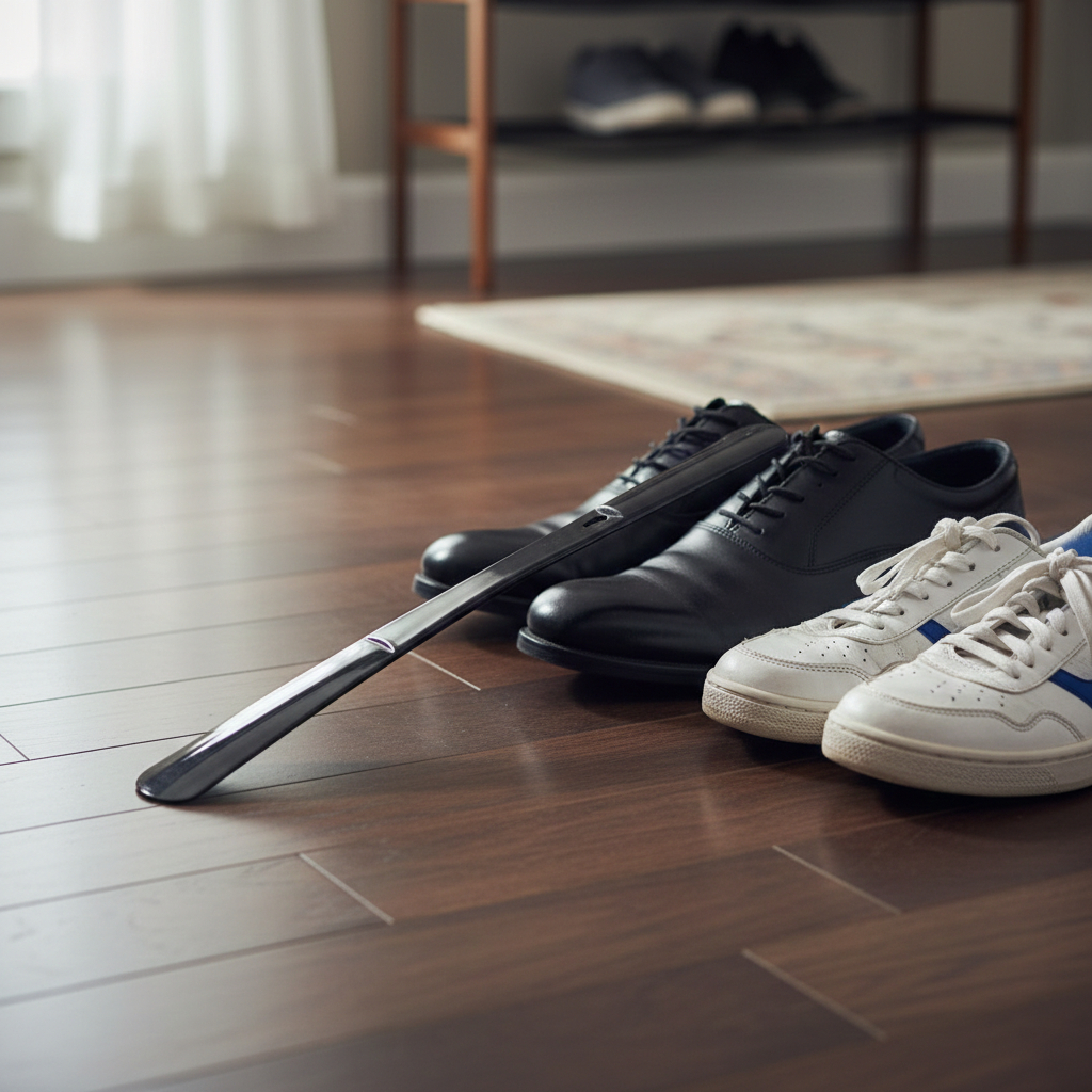 Calçadeira Longa 40cm Super Reforçada Para Calçar Tênis Sapatos Sandálias Idosos