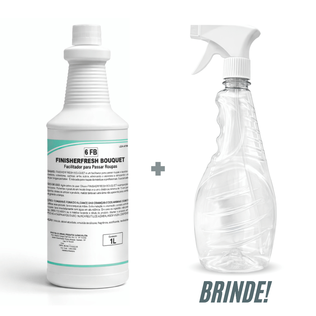 Cheiro de Rica Finisherfresh Bouquet 1L Faz 10L + Brinde Facilitador Passar Roupas Cheiro de Hotel em Oferta na Shopee