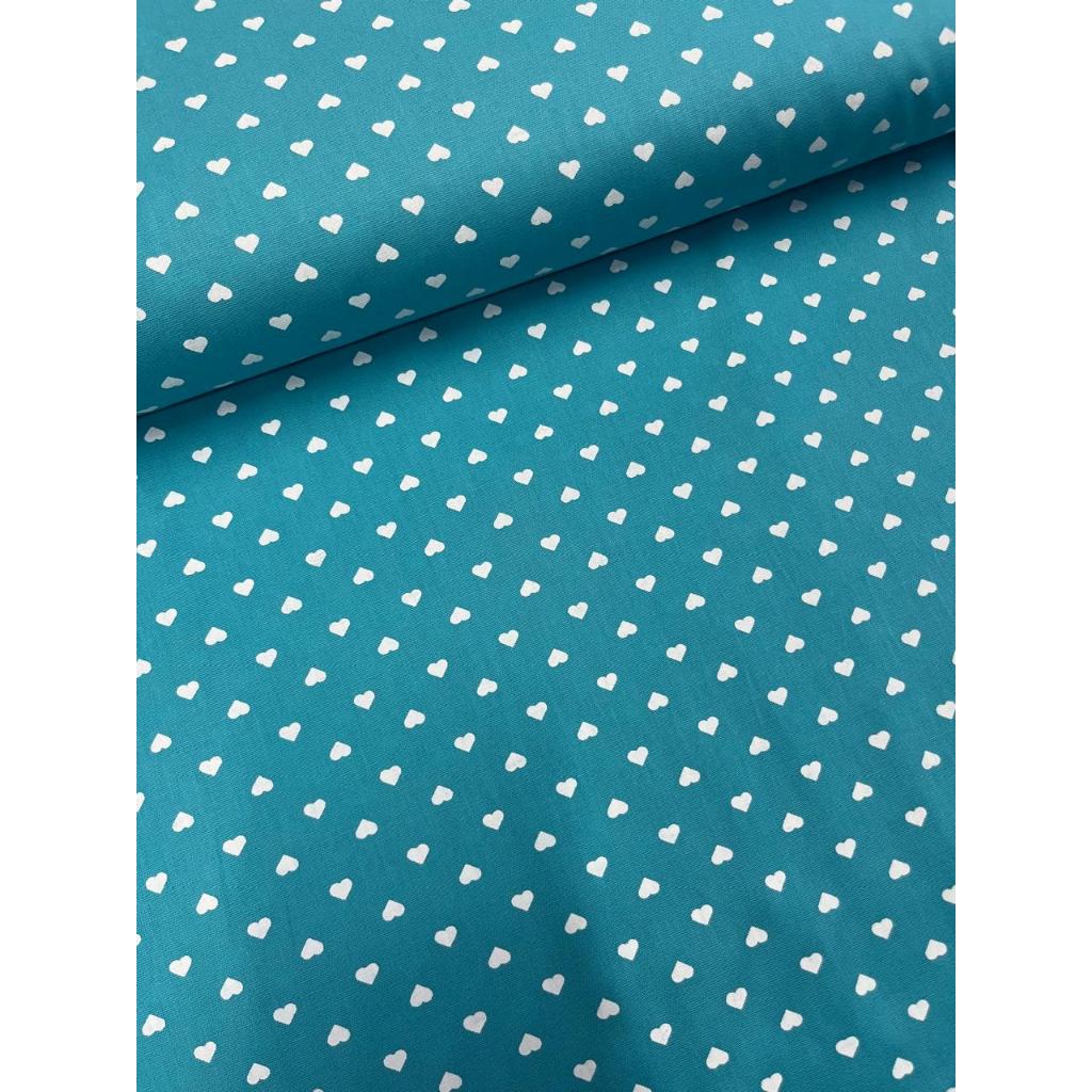 Tricoline 100% Algodão Coração (0,50x1,50)