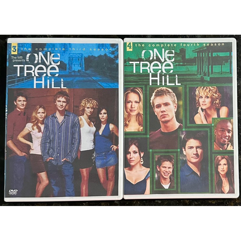 DVD - ONE TREE HILL - 3ª E 4ª TEMPORADA (LEGENDADO)