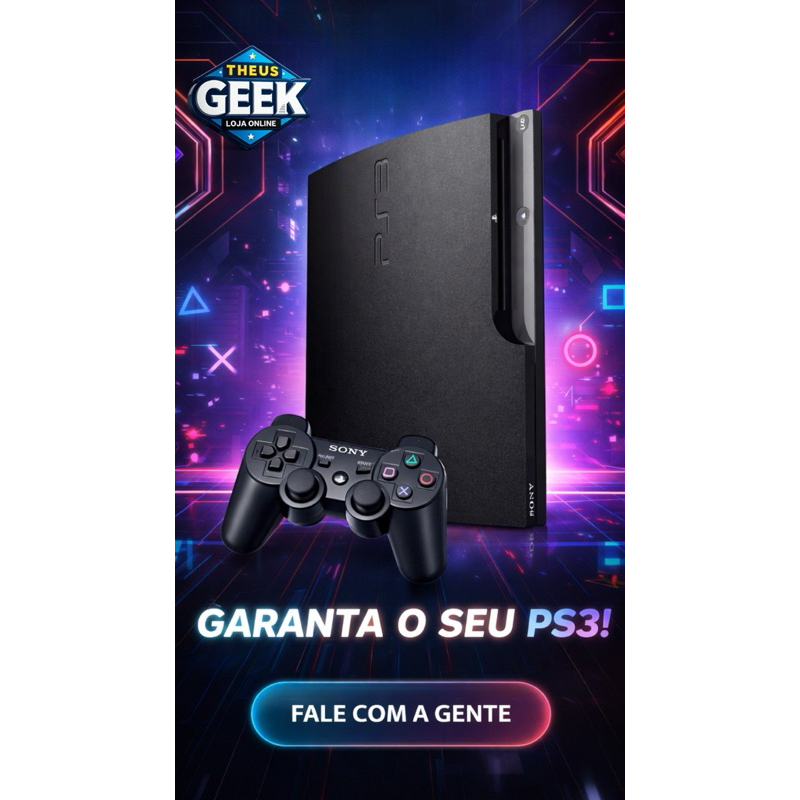 PlayStation 3 Com 1 Controle