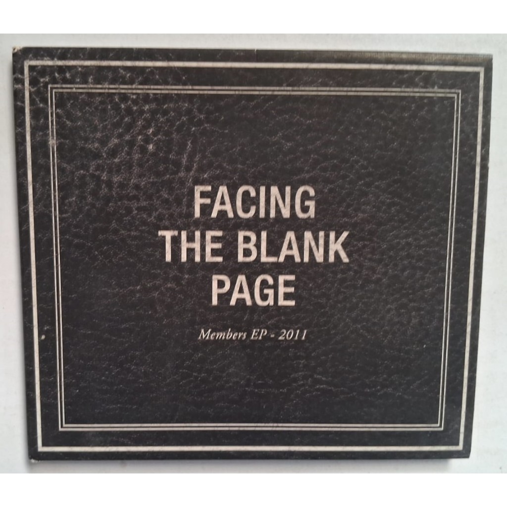 CD FACING THE BLANK PAGE MAMBERS EP-2011