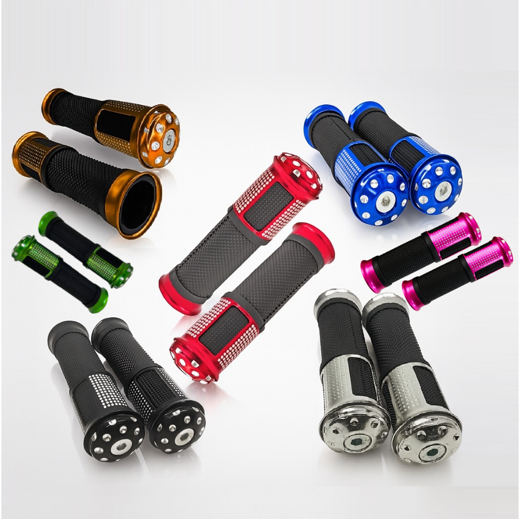 Manopla Luvinha Luva Punho Esportiva Alumínio Antiderrapante Universal Moto Honda Yamaha Cores em Oferta na Shopee