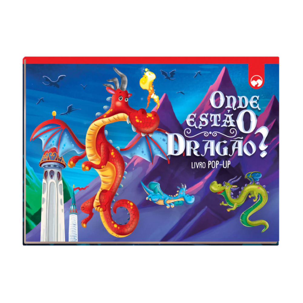 Livro Infaltil Pop-up -Onde Está o Dragão?