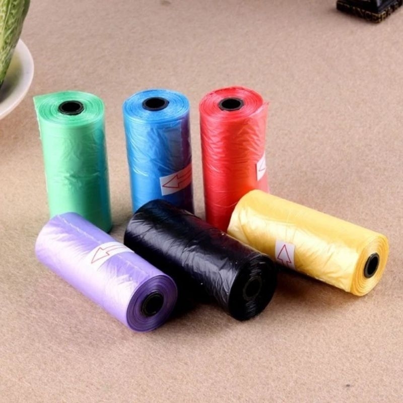 Saco Cata Caca Pet Biodegradável 90 Unidades | Kit 6 Rolos Refil Saquinho para Cachorro e Gato