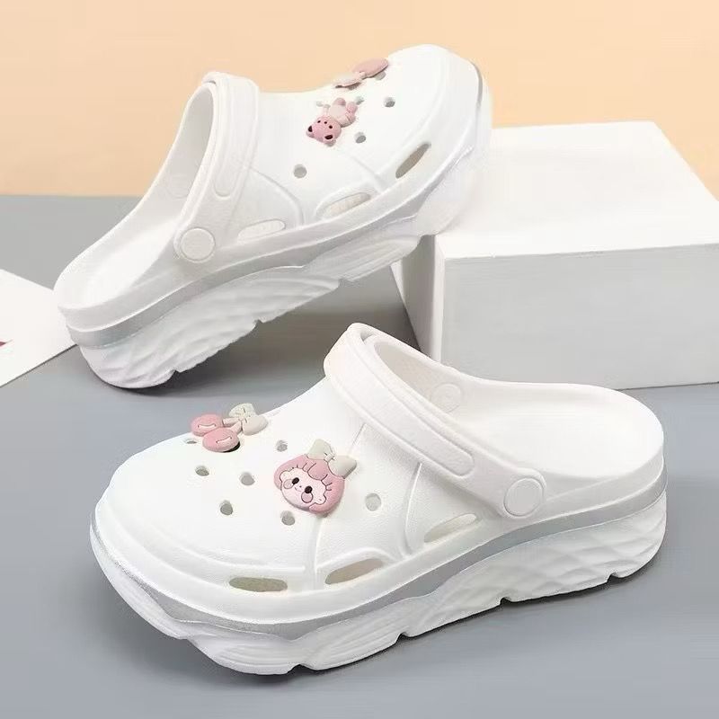 SANDÁLIA BABUCHE FEMININA COM URSINHO CEREJA - BC3 em Oferta na Shopee