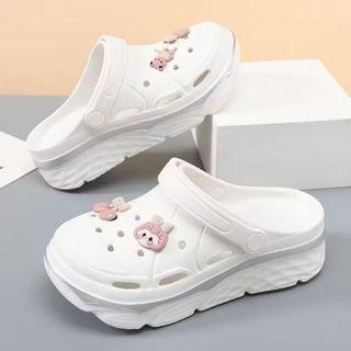 SANDÁLIA BABUCHE FEMININA COM URSINHO CEREJA - BC3 em Oferta na Shopee