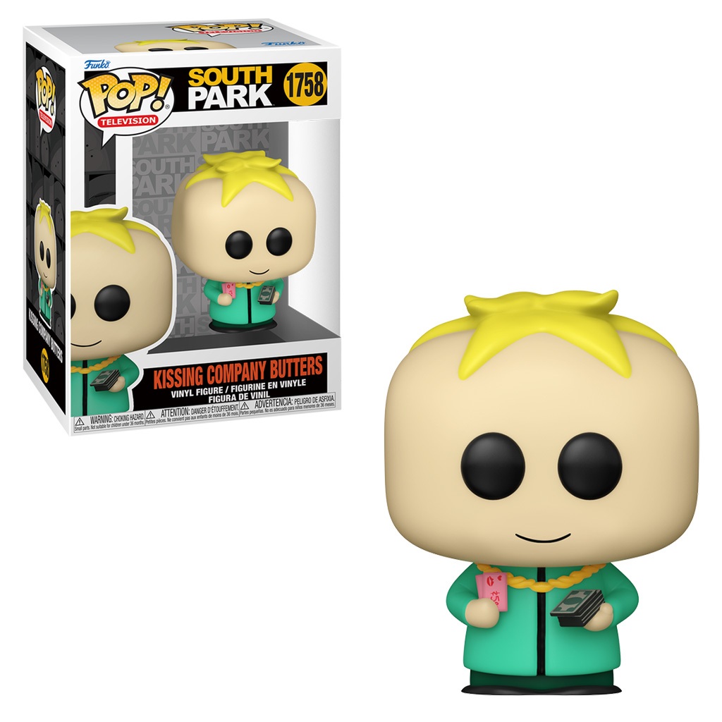 FUNKO POP SOUTH PARK KISSING COMPANY BUTTERS 1758 NOVO ORIGINAL