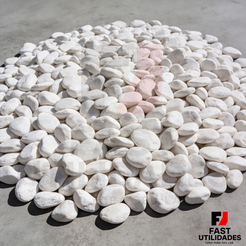 10kg Seixo Branco Dolomita Pedra Branca Vaso Jardim Natural Jardinagem Canteiro Caminho Decoração