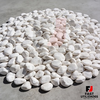 10kg Seixo Branco Dolomita Pedra Branca Vaso Jardim Natural Jardinagem Canteiro Caminho Decoração em Oferta na Shopee