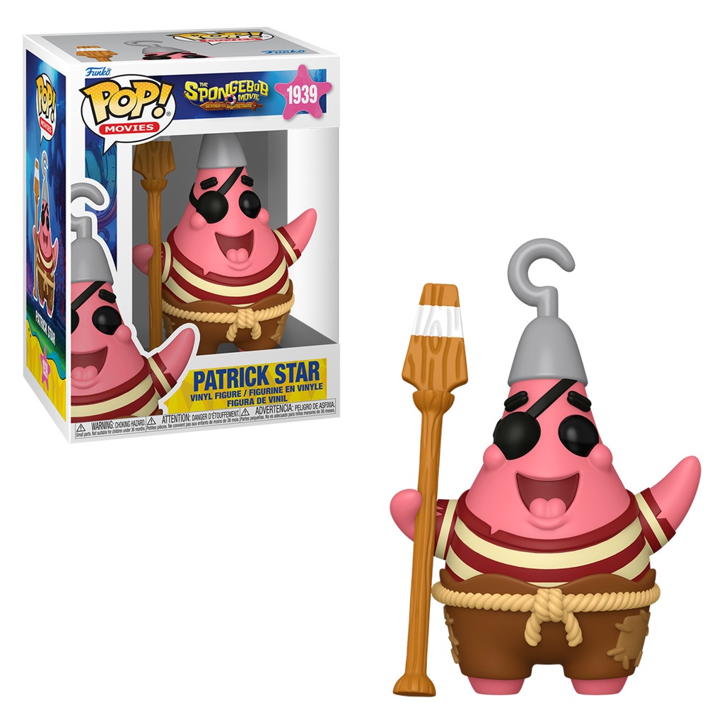 FUNKO POP SPONGEBOB PATRICK STAR 1939 NOVO ORIGINAL