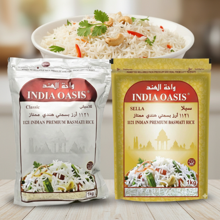 Arroz Basmate Indiano/Árabe -1kg em Oferta na Shopee