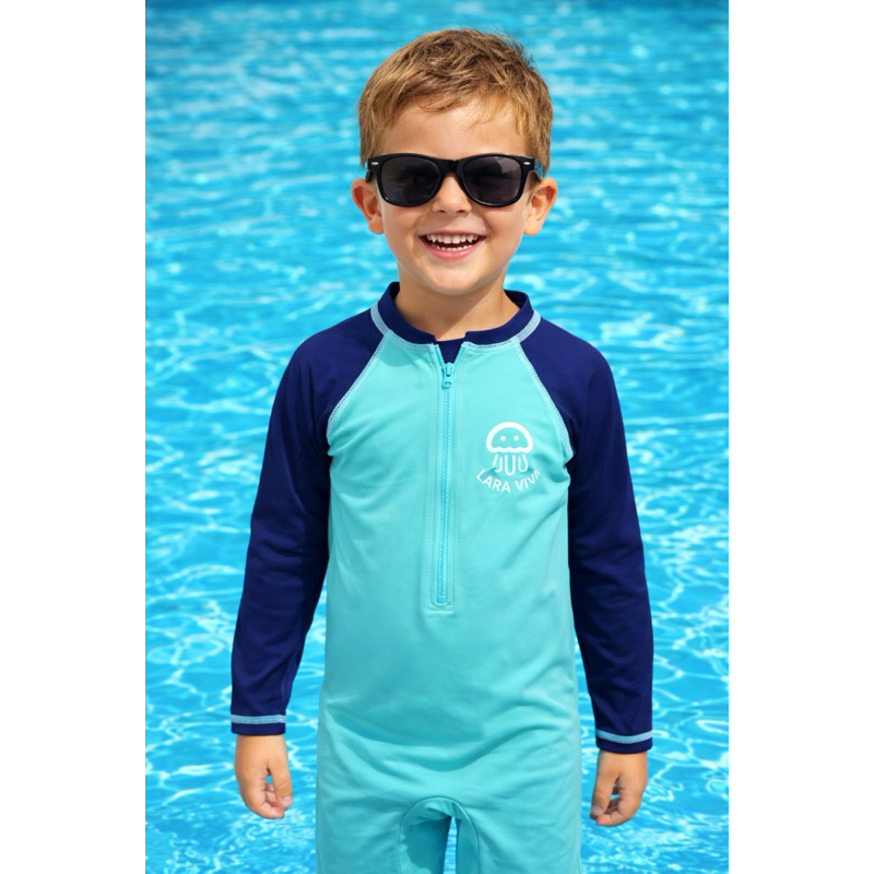 Macacão de Natação Infantil Importado Menino e menina  Roupa de Banho Praia e Piscina Com Proteção UV 50+ em Oferta na Shopee