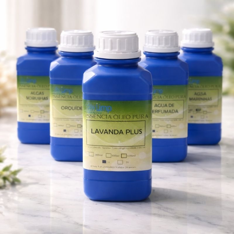 1 litro Essência promocional pura p/produtos de limpeza em geral