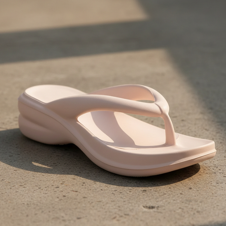 Chinelo Feminino  OrtopédicoTamanco Anabela Conrtável Microexpandido Leve Confortável em Oferta na Shopee