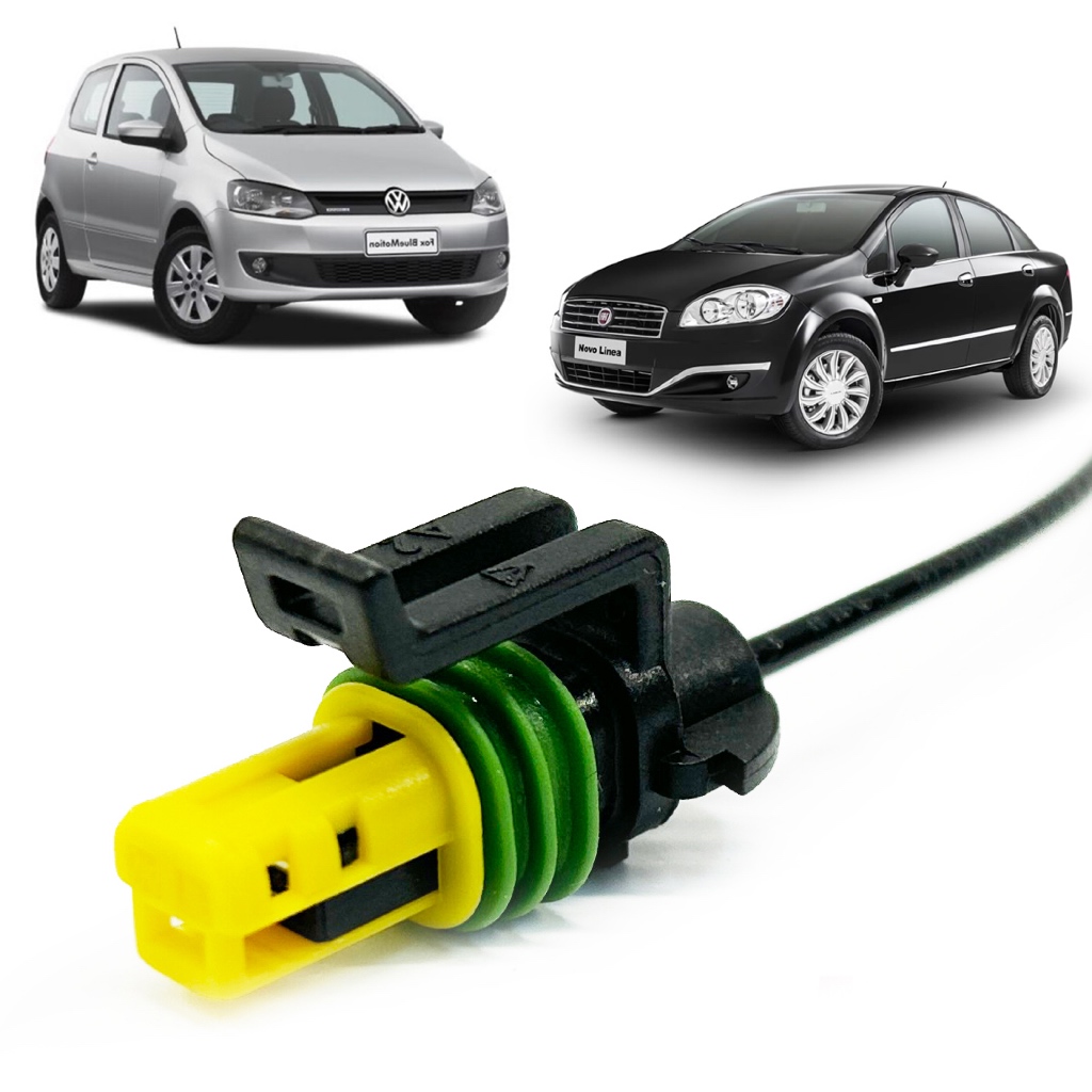 Plug Conector Motor Cambio Dualogic Automatizado Gol Polo Fox Spacefox Automático Liena Stilo Punto Automatico