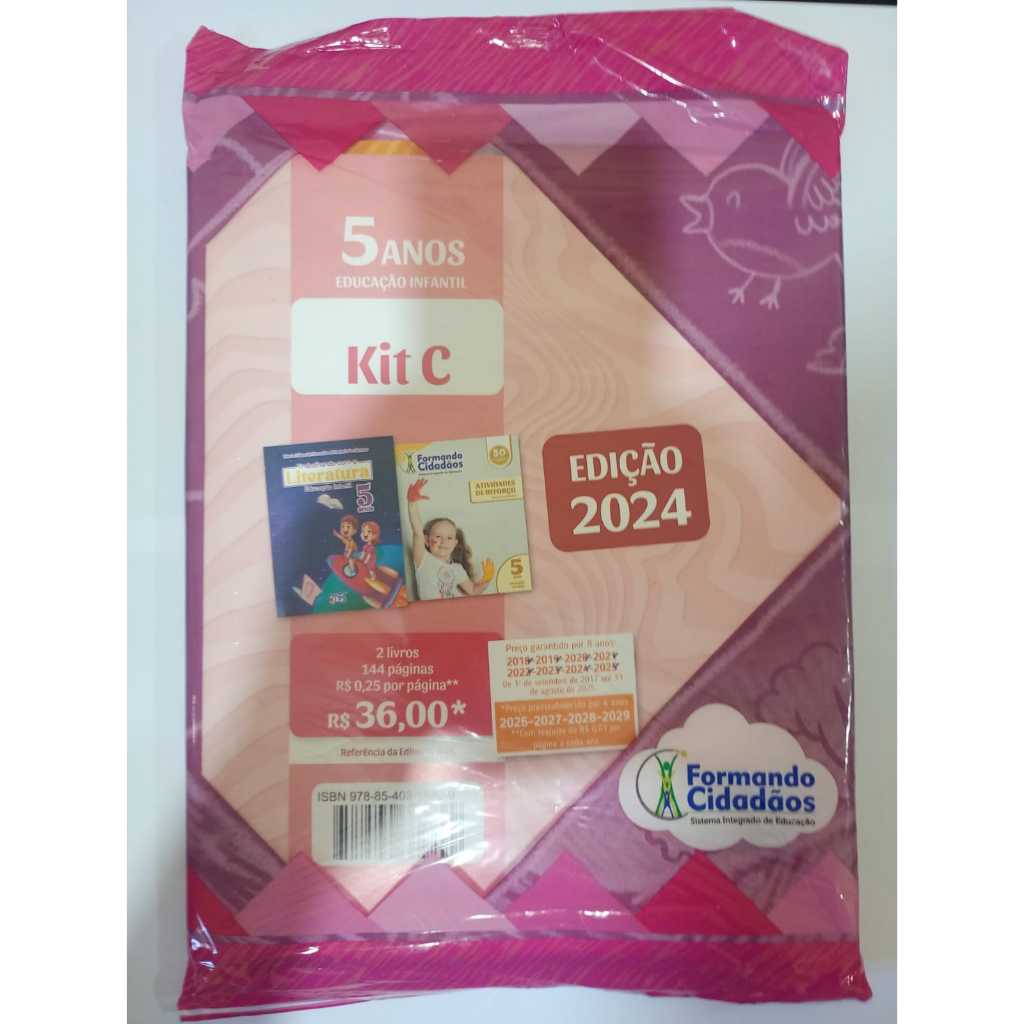 Kit C Formando cidadãos 5 Anos