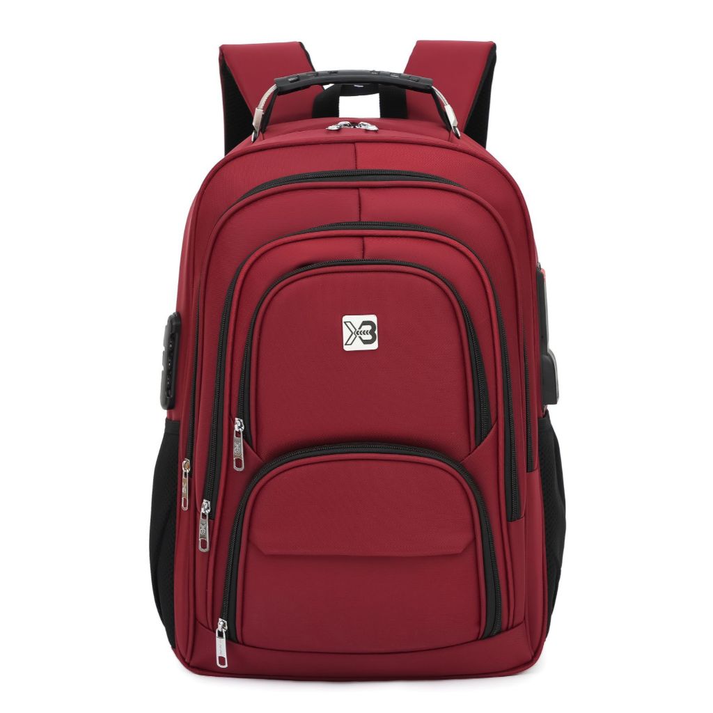 Mochila Notebook cadeado anti furto Impermeavel Executiva Reforçada Cabo De Aco Resistente Aux Usb Fone Ouvido