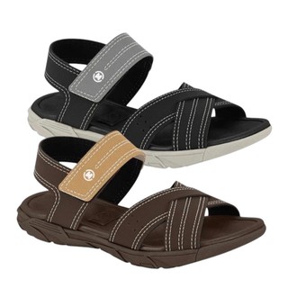 Sandália Papete Molekinho Infantil Velcro Conforto