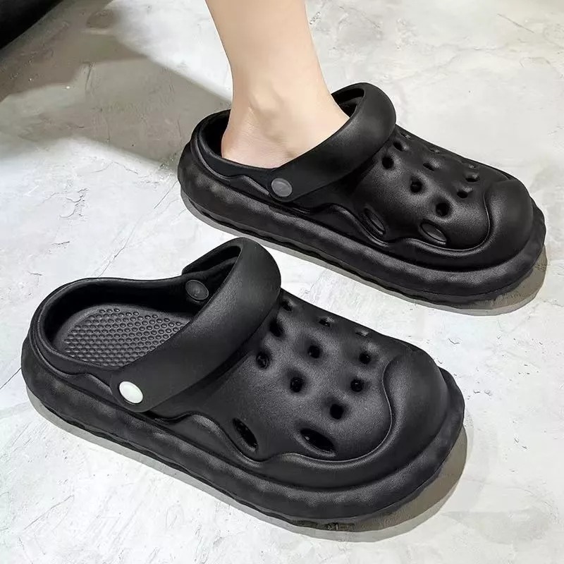 Novos Sapatos de Buraco Espessos de Moda Fofinhos de Ursinho - BC2 em Oferta na Shopee