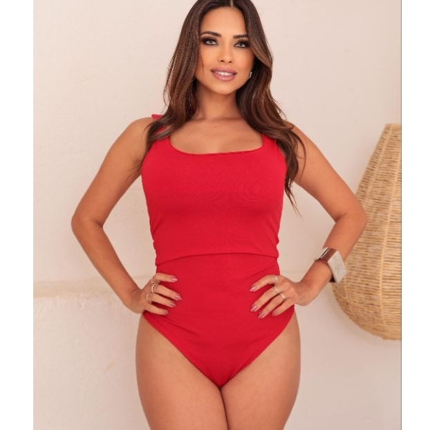 Body feminino suplex decote quadrado básico Body feminino suplex decote quadrado básico