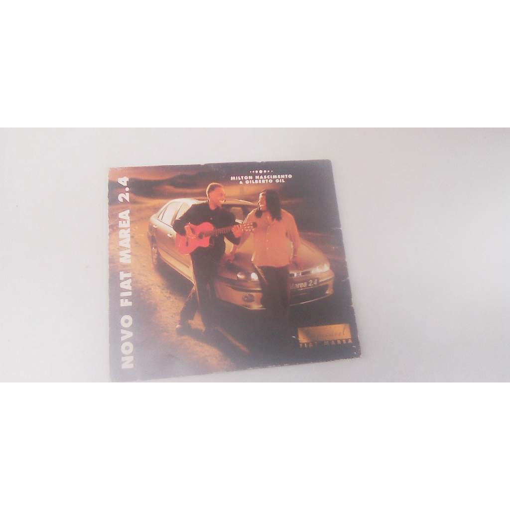 CD - Milton Nascimento e Gilberto Gil - Novo Fiat Marea