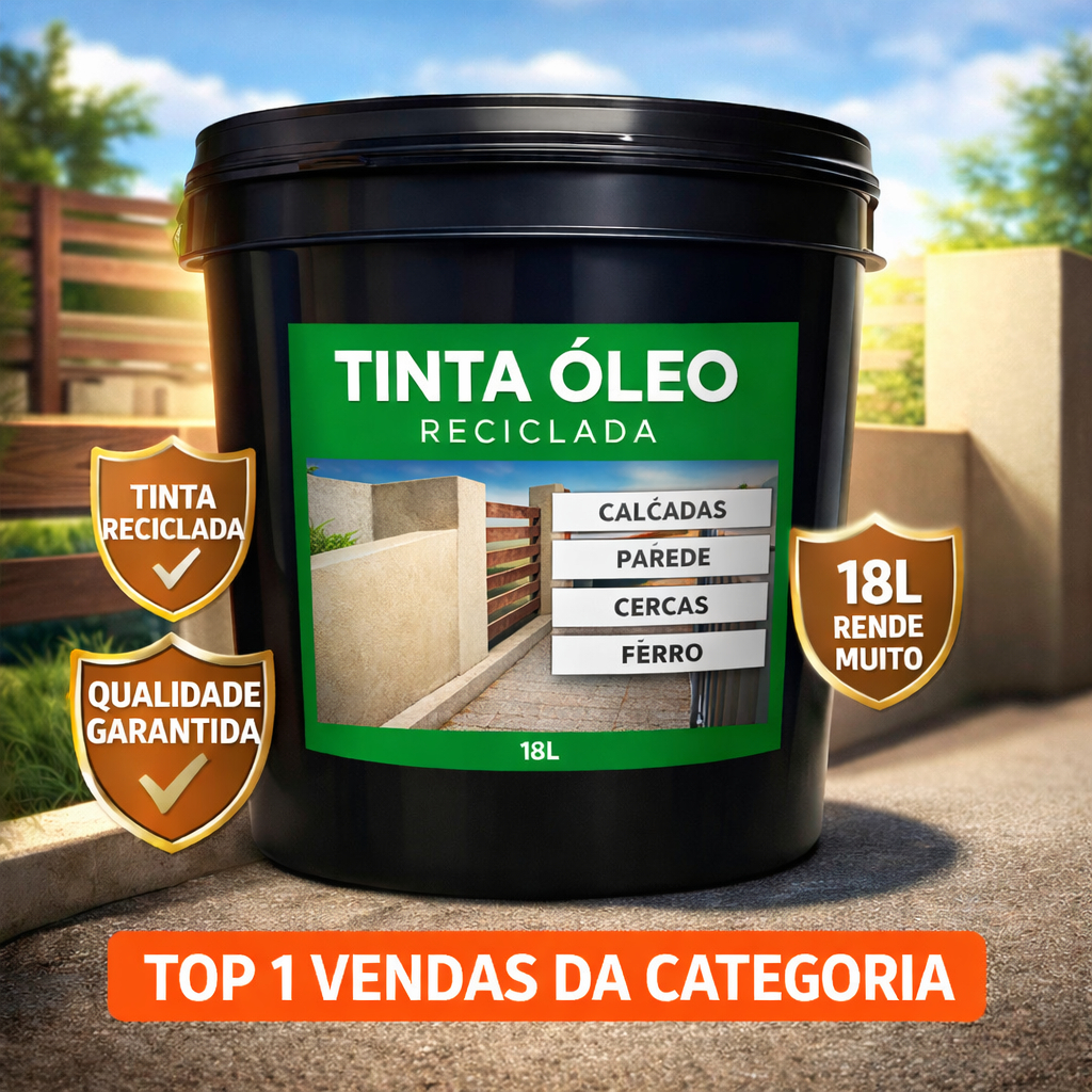 Tinta Óleo Para Madeira e Ferro – Proteção Durável Para Curral e Cercas 18KG em Oferta na Shopee