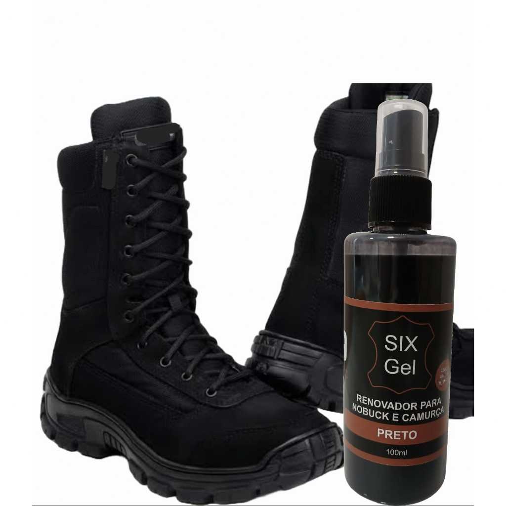 Renovador de uso Profissional Calçados Coturno Bota Nobuck Camurça Preto Hidratante Frete Grátis em Oferta na Shopee
