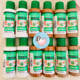 Tinta Acrílica 60ml - Acrilex em Oferta na Shopee