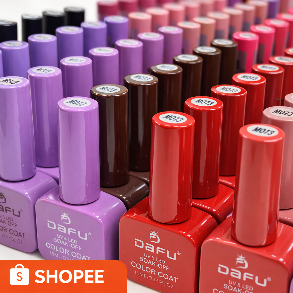 Esmalte em Gel 10 ML Dafu ANVISA Secagem Led UV Perfeita Cobertura Manicure Nova Colecao Unhas Nails em Oferta na Shopee