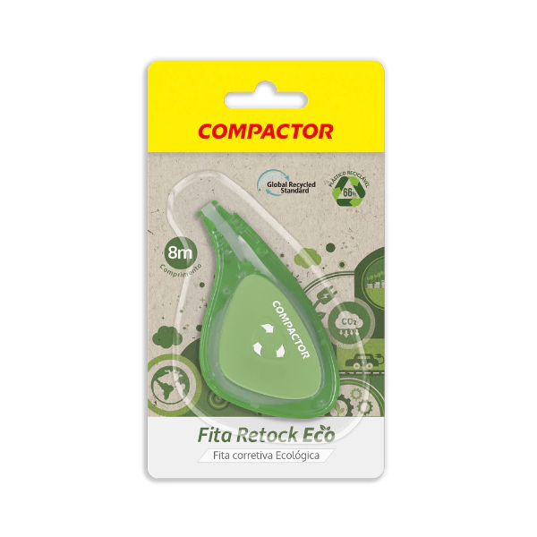 Fita Corretiva Ecológica Retock Eco 8m - Compactor