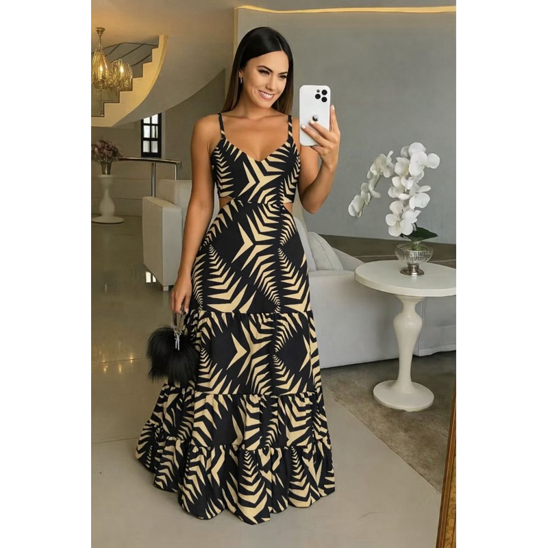 vestido elegante Feminino em Oferta na Shopee